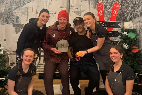 Ristorante durante le Olimpiadi invernali 1